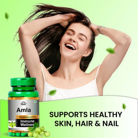 Cipzer Amla 30 Capsules | Supports Skin Health| Glow & Anti-Ageing Wellness
