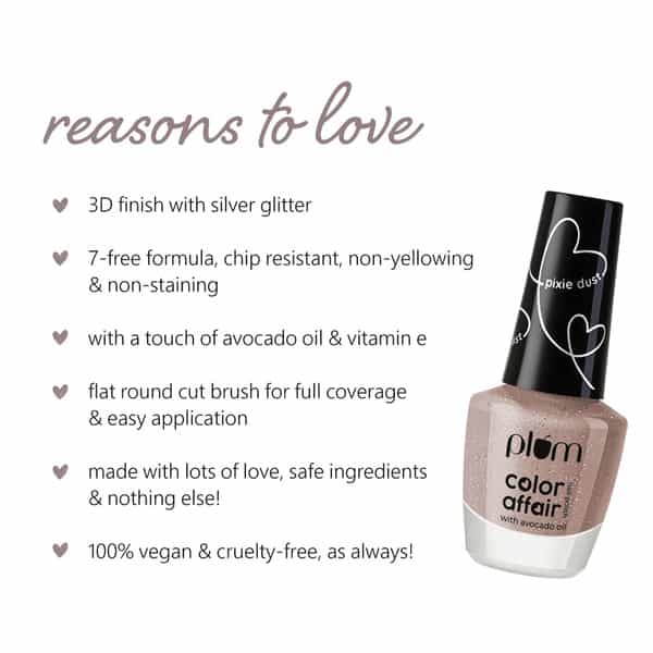 Plum Color Affair Nail Polish Pixie Dust Collection - Whimsical 147 11 Ml