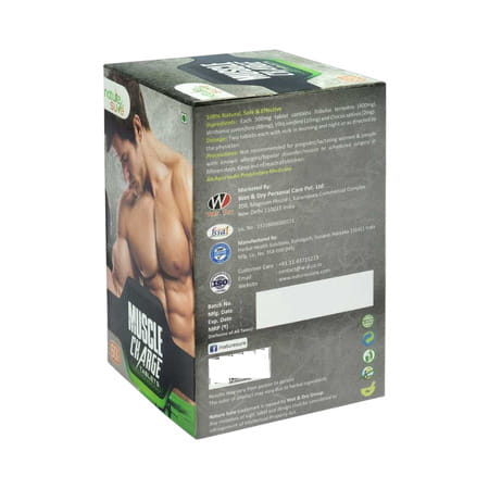 Nature Sure Muscle Charge Tablets For Men - 1 Pack (60 Tablets)