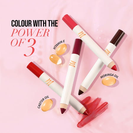 Myglamm Lit Matte About It Lip Color-Red Rumba