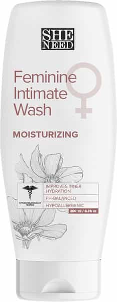 Sheneed Moisturizing Feminine Intimate Wash - 200 Ml