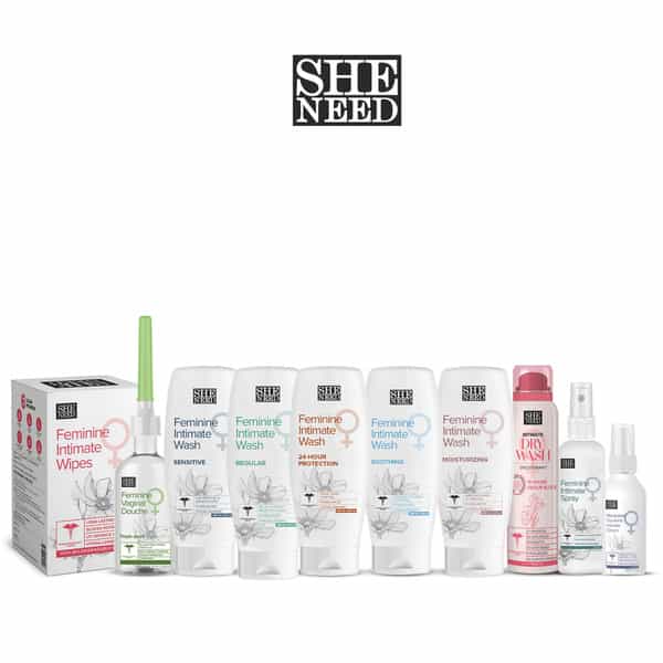 Sheneed Moisturizing Feminine Intimate Wash - 200 Ml