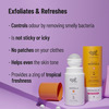 Cap Under Arm Roll On Peach Fragrance | 40Ml