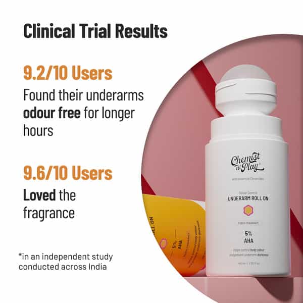 Cap Under Arm Roll On Peach Fragrance | 40Ml