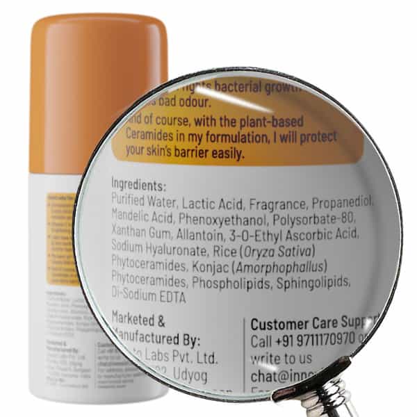 Cap Under Arm Roll On Peach Fragrance | 40Ml