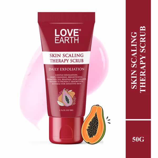 Love Earth Skin Scaling Therapy Scrub Daily Exfoliation-50G