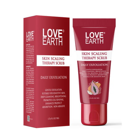 Love Earth Skin Scaling Therapy Scrub Daily Exfoliation-50g