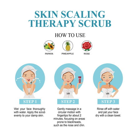 Love Earth Skin Scaling Therapy Scrub Daily Exfoliation-50g