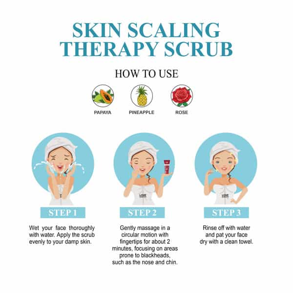 Love Earth Skin Scaling Therapy Scrub Daily Exfoliation-50G