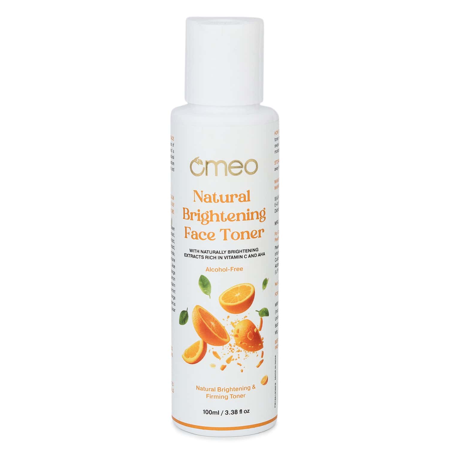Omeo Natural Brightening Face Toner With Naturally Brightening Extracts (100ml)