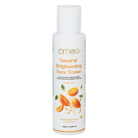 Omeo Natural Brightening Face Toner With Naturally Brightening Extracts (100ml)