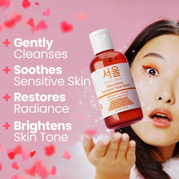 Seoul Ceuticals Ultra Glow Turmeric Face Wash 120 Ml