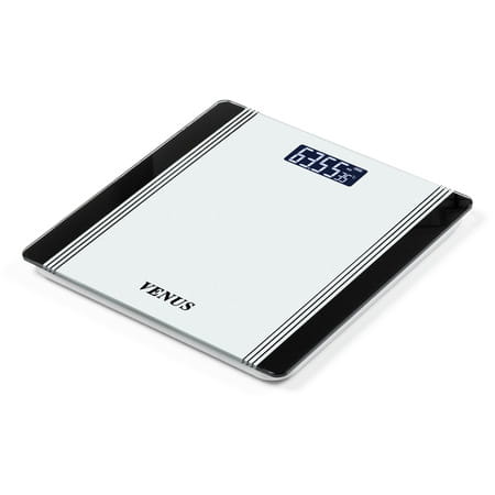 Venus (India) Electronic Digital Personal Bathroom Weight Machine | Upto 180kg | Eps-1199-New-Black