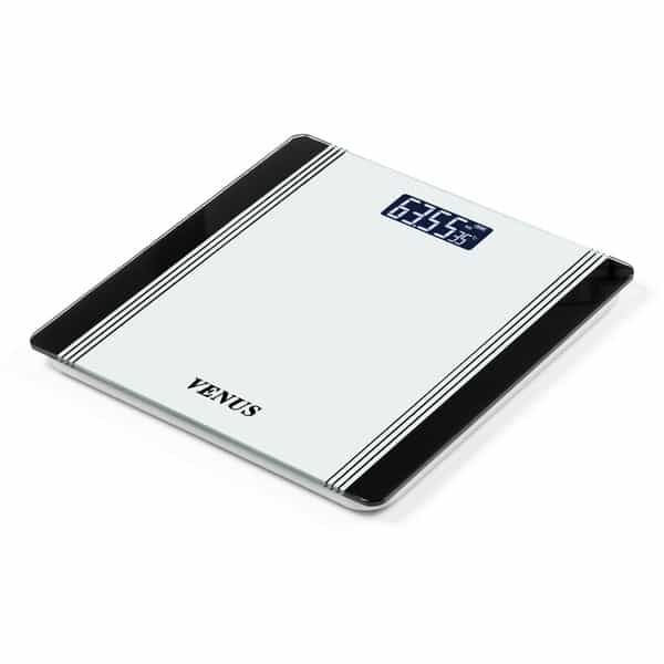 Venus (India) Electronic Digital Personal Bathroom Weight Machine | Upto 180Kg | Eps-1199-New-Black