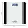 Venus (India) Electronic Digital Personal Bathroom Weight Machine | Upto 180Kg | Eps-1199-New-Black