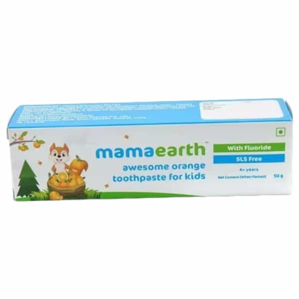 Mamaearth Awesome Orange Kids Toothpaste 50 G