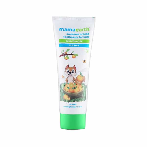 Mamaearth Awesome Orange Kids Toothpaste 50 G
