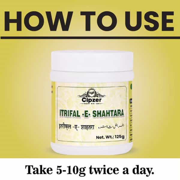 Cipzer Itrifal Shahtara 125Gm | Herbal Blood Purifier For Clear| Glowing & Healthy Skin