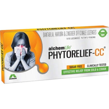 Alchemlife Phytorelief- Natural Relief From Cough Cold & Natural Immunity Booster - 1 X 10 Lozenges