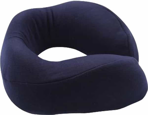 Gomechanic Accessories Curved Neck Travel Pillow - Navy Blue