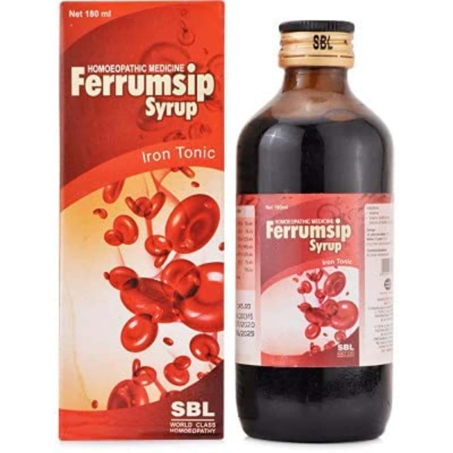 Sbl Ferrumsip Syrup 180 Ml Pack Of 2