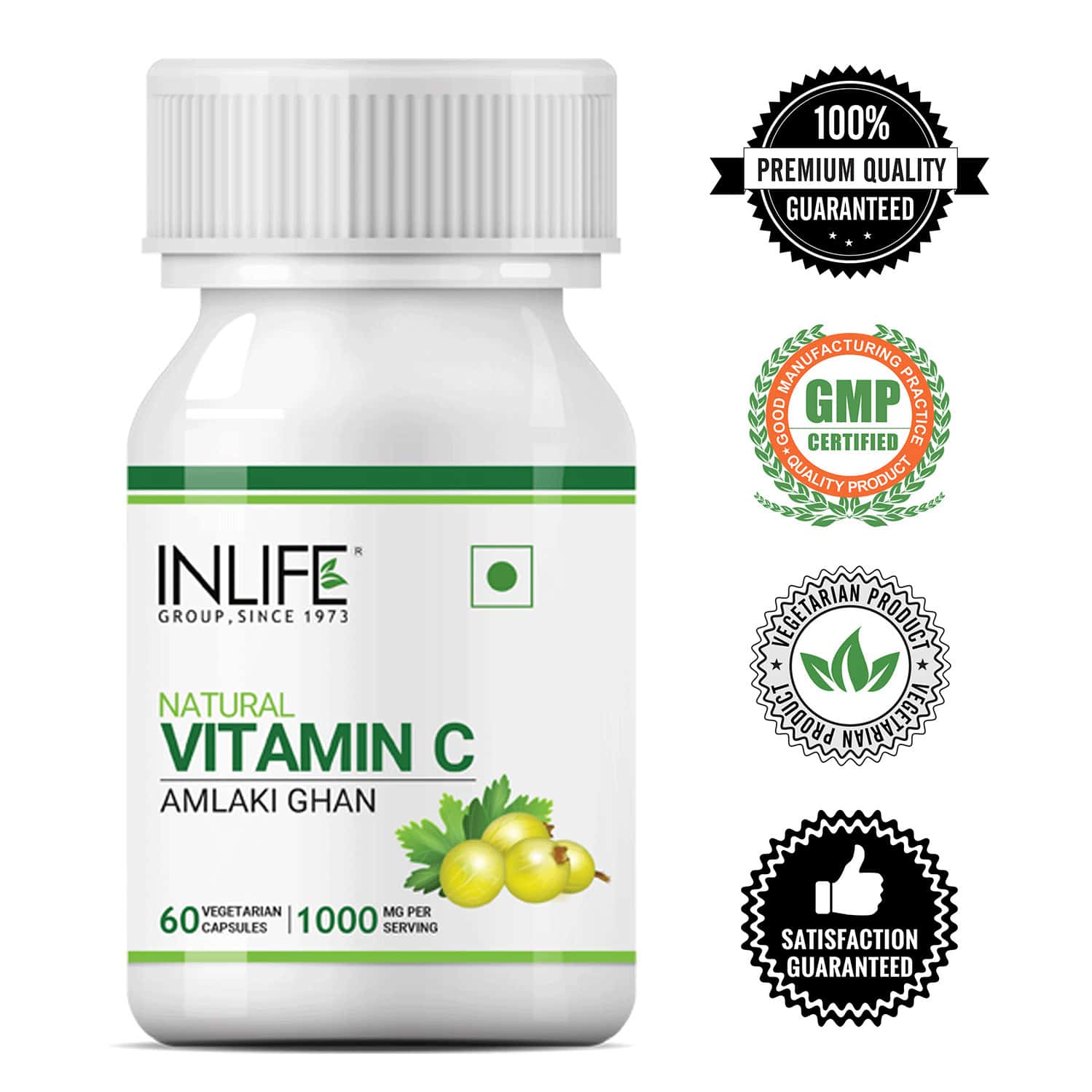 Buy INLIFE NATURAL VITAMIN C (AMLA) ASHWAGANDHA IMMUNITY PLUS IMMUNE