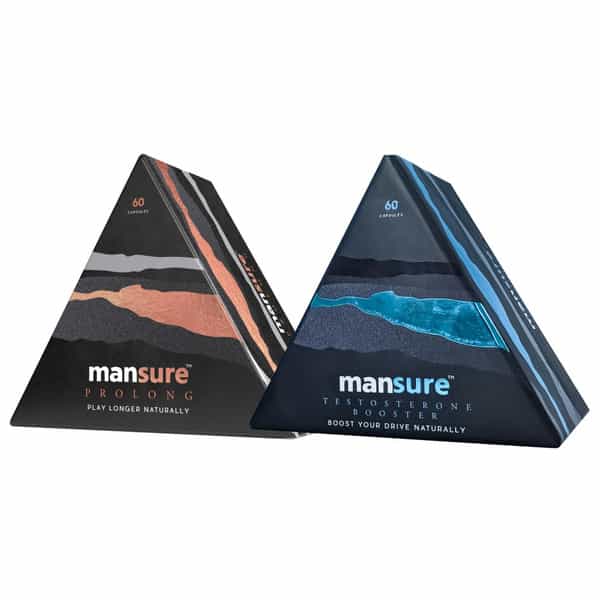 Mansure Combo - Prolong And Testosterone Booster Capsules For Men