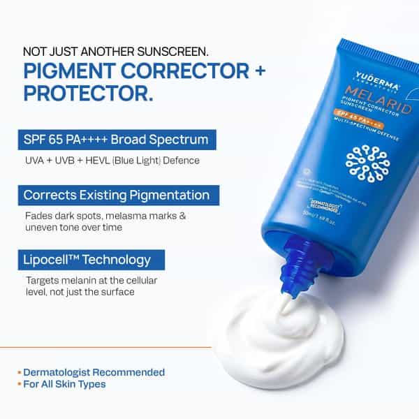 Yuderma Melarid Pigment Corrector | Spf 65 | Sunscreen 50Ml