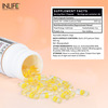 Inlife Natural Garlic Oil 60 Capsules For Heart Cholesterol And Weight Loss- 60 Capsules