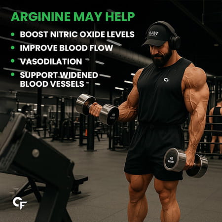Carbamide Forte L-Arginine | Creatine 1000mg Supplement For Adults Per Serving - Capsules 120 Count