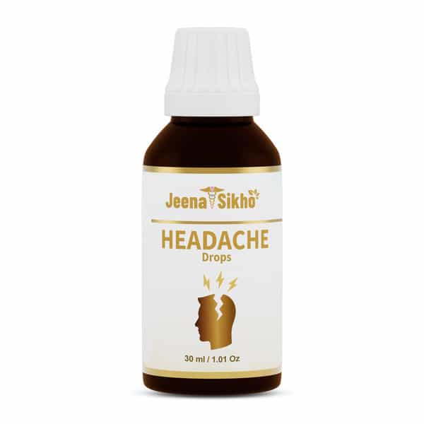 Jeena Sikho Headache Drops | Relief From Headache | Good For Overall Health | 30Ml