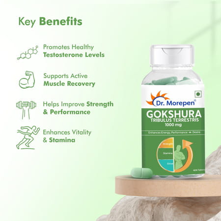 Dr. Morepen Gokshura & Multivitamin Men | Combo | 60 No'S