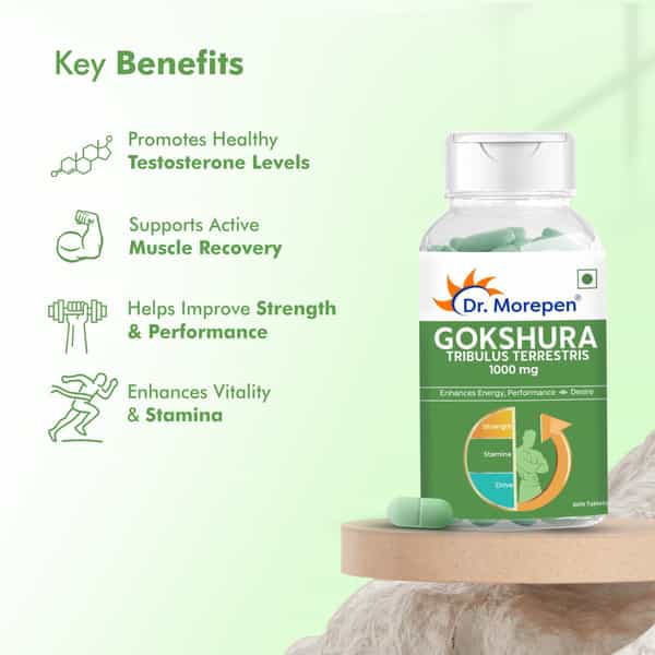 Dr. Morepen Gokshura & Multivitamin Men | Combo | 60 No's