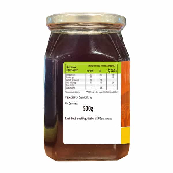 Pro Nature Organic Honey 500G (Glass Jar)