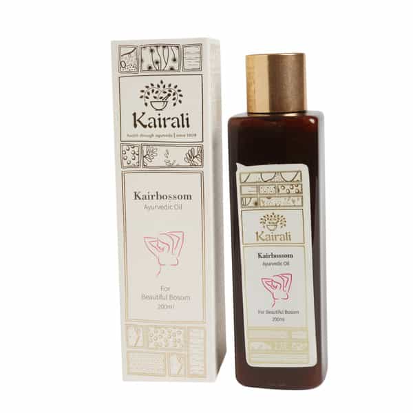 Kairali Kairbossom - Ayurvedic Breast Enhancement Massage Oil For Beautiful Bosom - 200Ml