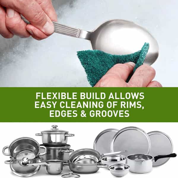 Scotch-Brite Stainless Steel Scrub - Pack Of 3