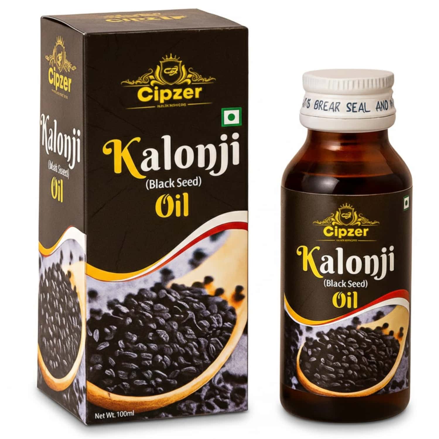 Cipzer Kalonji Oil 100ml | Supports Hair| Skin & Overall Body Wellness For Natural Beauty