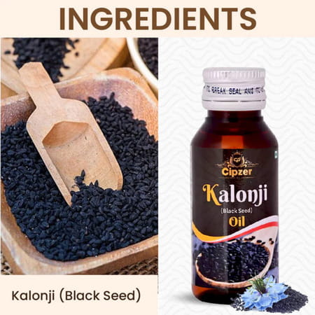 Cipzer Kalonji Oil 100ml | Supports Hair| Skin & Overall Body Wellness For Natural Beauty