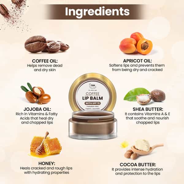 Tnw The Natural Wash Coffee Lip Balm With Spf 15