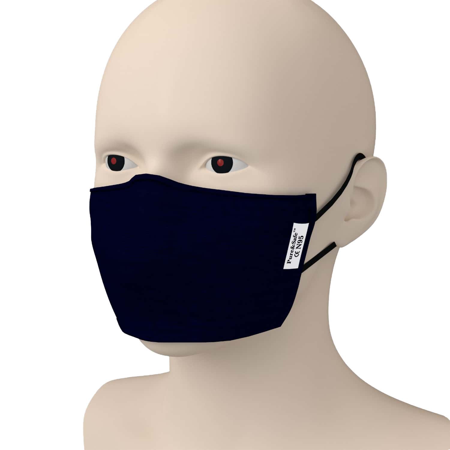 Buy N95 Reusable Mask(Pack Of 5) Pure & Safe By Khadi Online & Get
