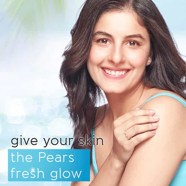 Pears Pure & Gentle Mint Extracts Body Wash | 100% Soap Free | 750Ml (Free Loofah)