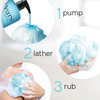 Pears Pure & Gentle Mint Extracts Body Wash | 100% Soap Free | 750Ml (Free Loofah)