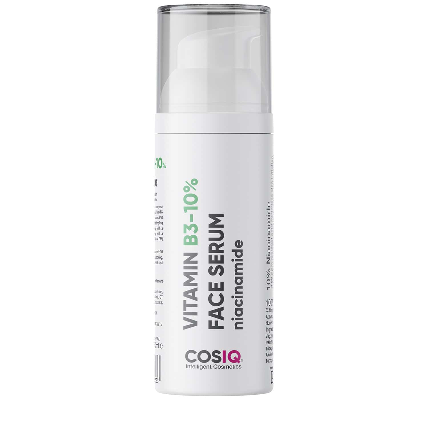 COS-IQ Niacinamide Vitamin B3 10% Serum 30ml - Image 1
