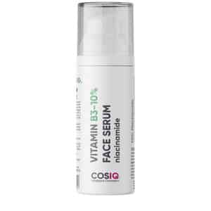 Cos-iq Niacinamide Vitamin B3-10% Daily Use Face Serum 30ml | 4% Multi-peptide Complex And 2% Ha