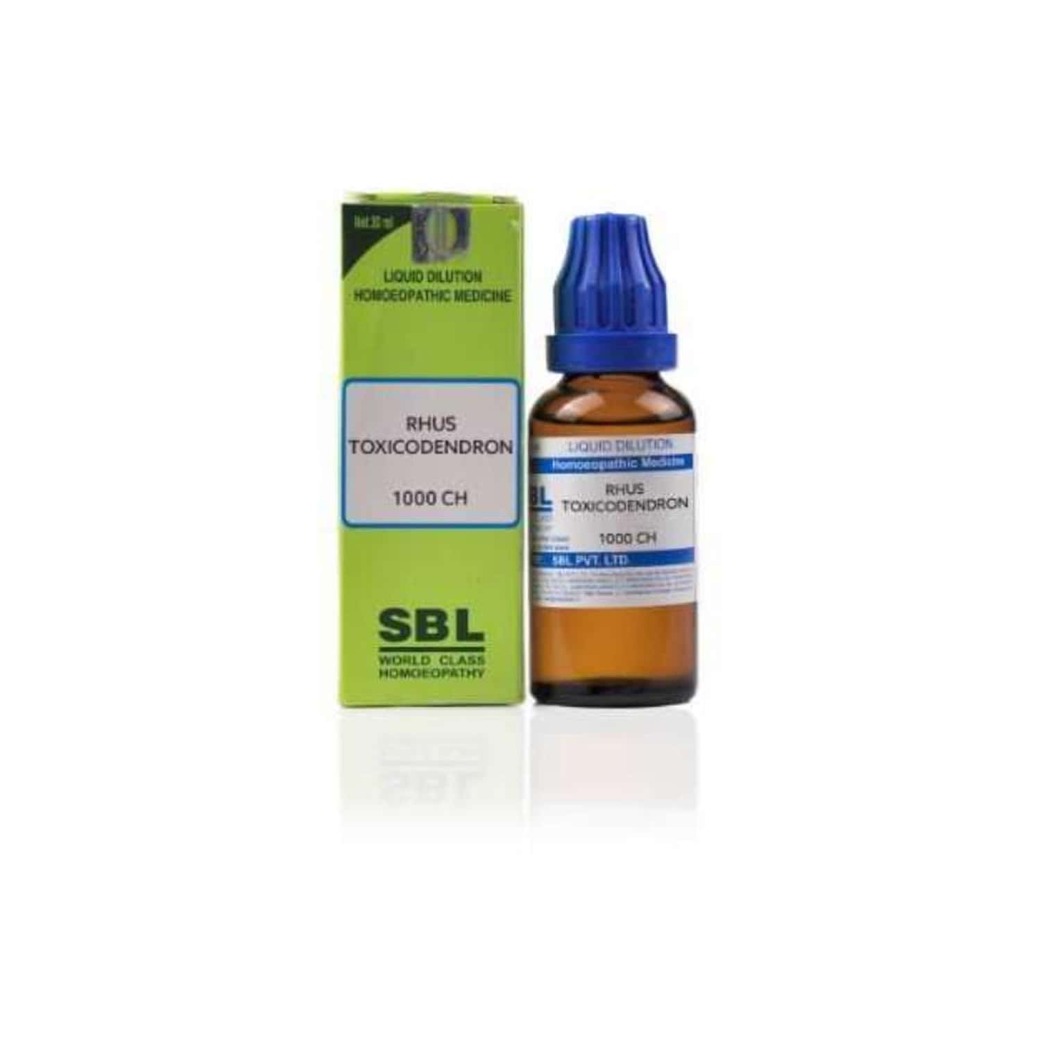Sbl Rhus Toxicodendron Dilution 1000 Ch 30 Ml Pack Of 2