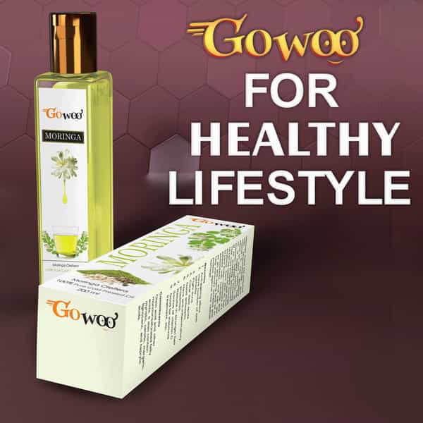 Go Woo 100% Pure Moringa Seed Oil For Hair Growth