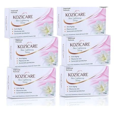 Kozicare Skin Lightening Soap 75gm (Pack Of 6)