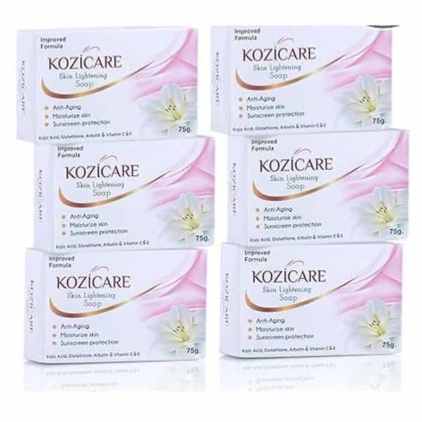 Kozicare Skin Lightening Soap 75Gm (Pack Of 6)