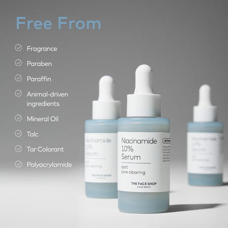 The Face Shop Alltimate Niacinamide 10% Serum - Reduces Oil | Minimizes Pores | Oily Skin - 30ml