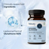 Miduty Liposomal Glutathione 40% - Anti Aging- Skin Brightening - 8X Absorption - 30 Capsule